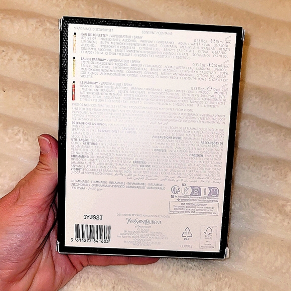 NWT YSL BEAUTY LIBRE DISCOVERY SET 3 BOTTLES EDF EDP 0.3 oz 10 ml PERFUME BEAUTE - Picture 7 of 11